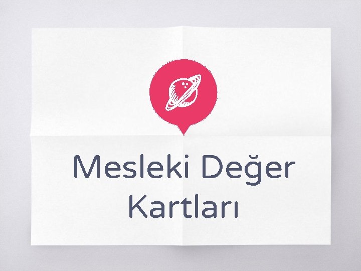 Mesleki Değer Kartları 