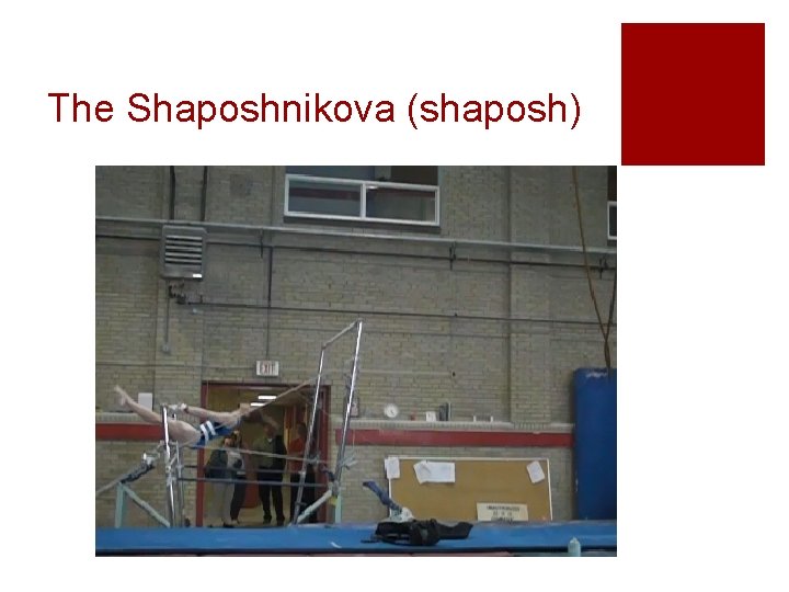 The Shaposhnikova (shaposh) 