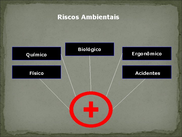 Riscos Ambientais Químico Físico Biológico Ergonômico Acidentes 