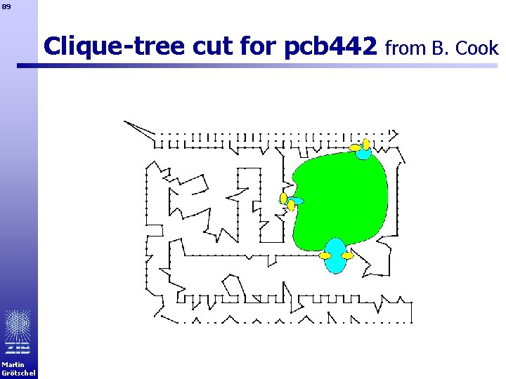 89 Clique-tree cut for pcb 442 Martin Grötschel from B. Cook 