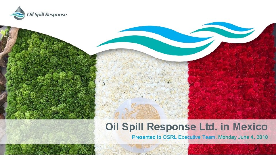 GRACIAS Presented to OSRL Executive Team June 4, 2018 Oil Spill Response Ltd. in