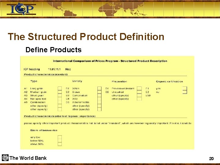 The Structured Product Definition Define Products The World Bank 20 