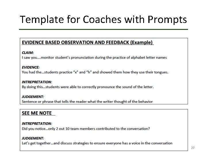 Template for Coaches with Prompts 27 