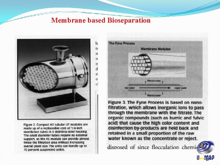 Membrane based Bioseparation 18 