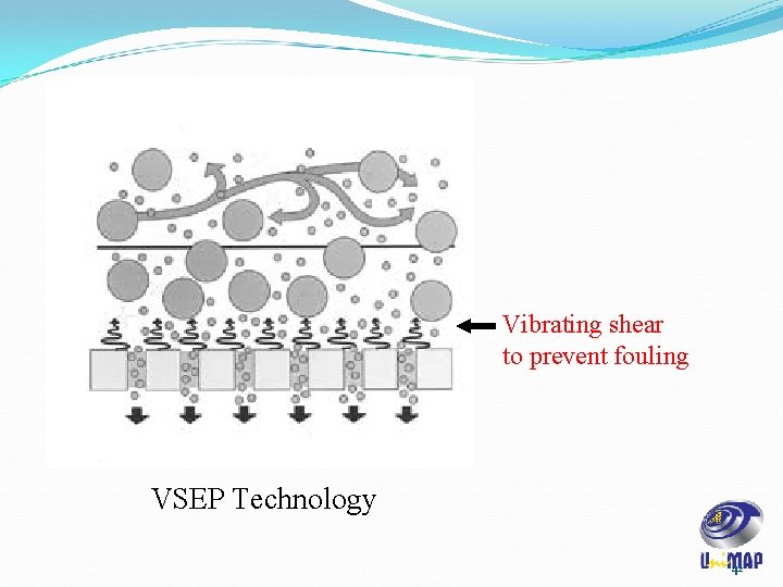 Vibrating shear to prevent fouling VSEP Technology 42 Vibrating shear to prevent fouling VSEP Technology 42