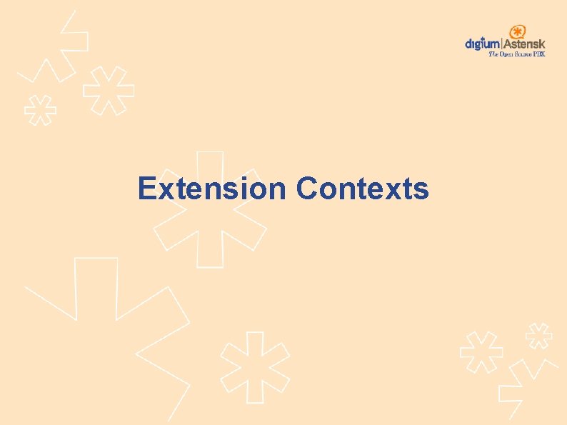 Extension Contexts 
