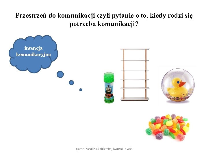 Przestrzeń do komunikacji czyli pytanie o to, kiedy rodzi się potrzeba komunikacji? intencja komunikacyjna