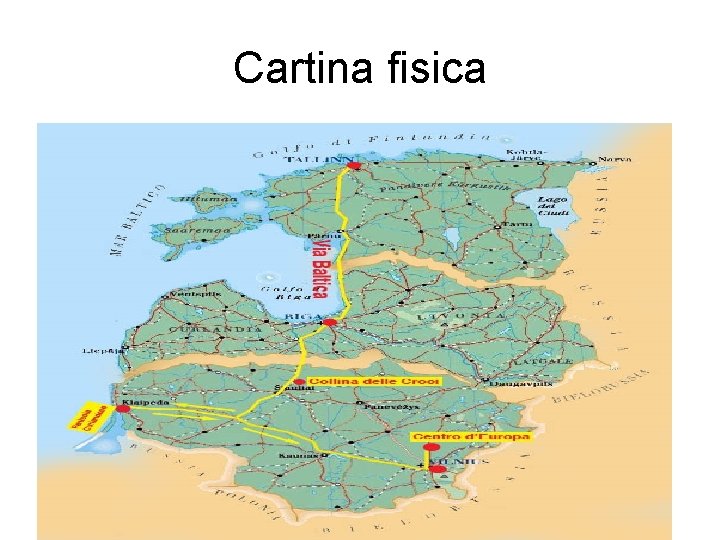 Cartina fisica 