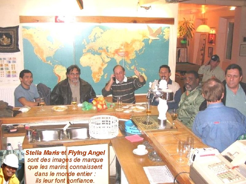 Stella Maris et Flying Angel sont des images de marque les marins connaissent dans