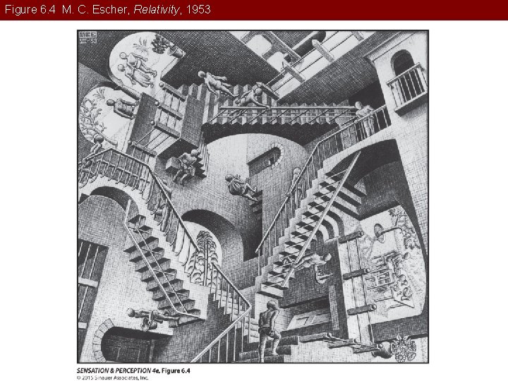 Figure 6. 4 M. C. Escher, Relativity, 1953 