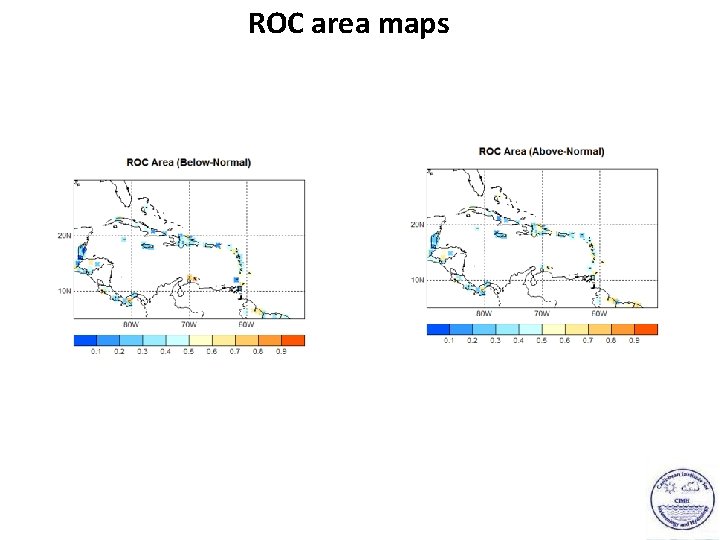 ROC area maps 