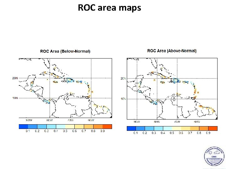 ROC area maps 