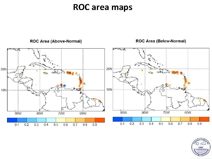 ROC area maps 