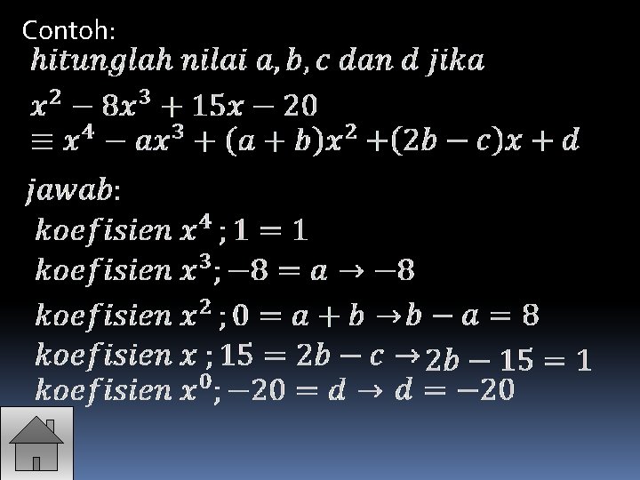 Contoh: 