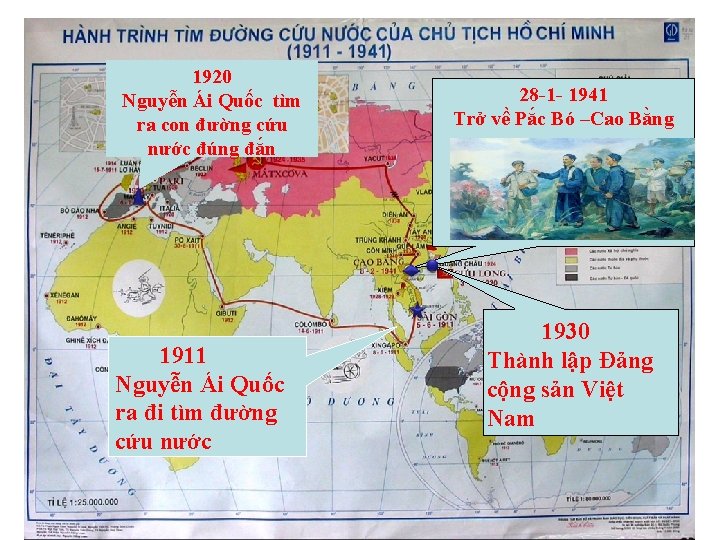 1920 Nguyễn Ái Quốc tìm ra con đường cứu nước đúng đắn 1911 Nguyễn
