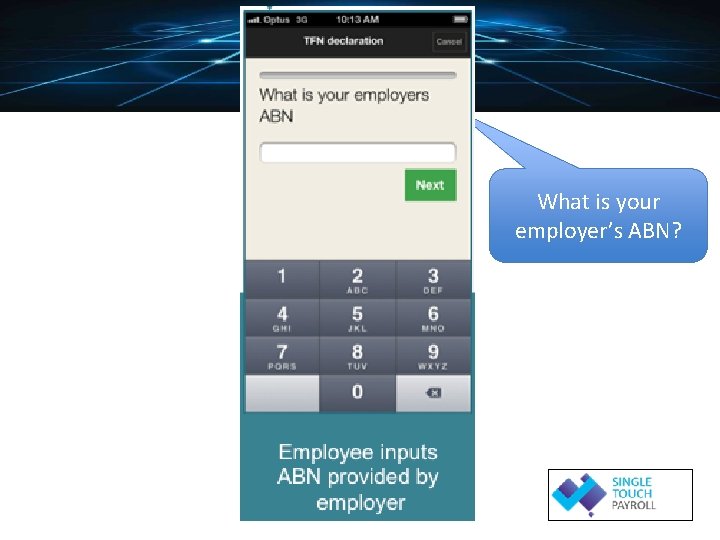 What is your employer’s ABN? 