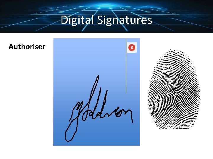 Digital Signatures Authoriser 