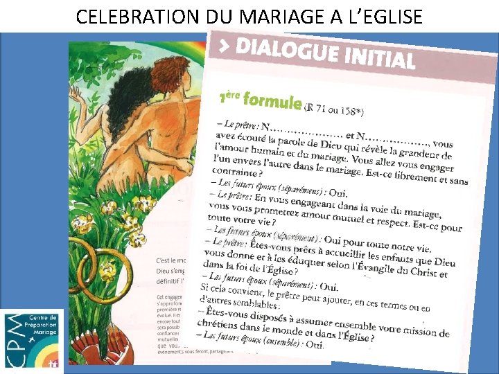 CELEBRATION DU MARIAGE A L’EGLISE 