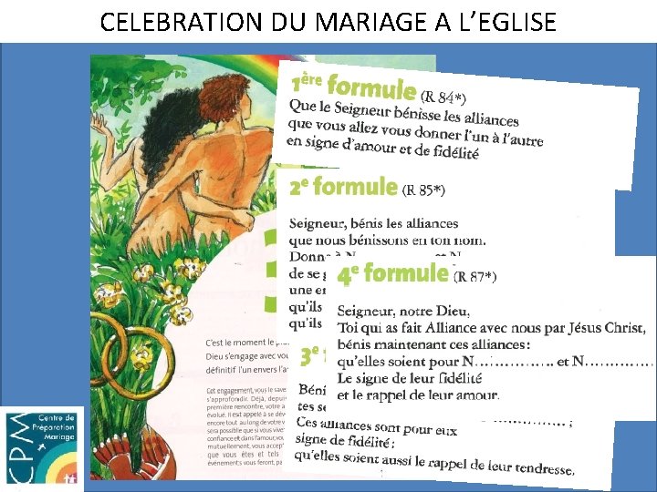 CELEBRATION DU MARIAGE A L’EGLISE 