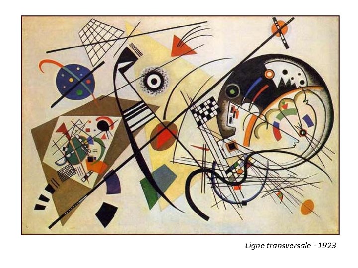 Ligne transversale - 1923 