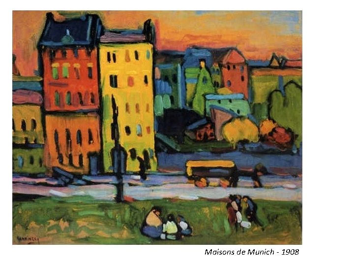 Maisons de Munich - 1908 