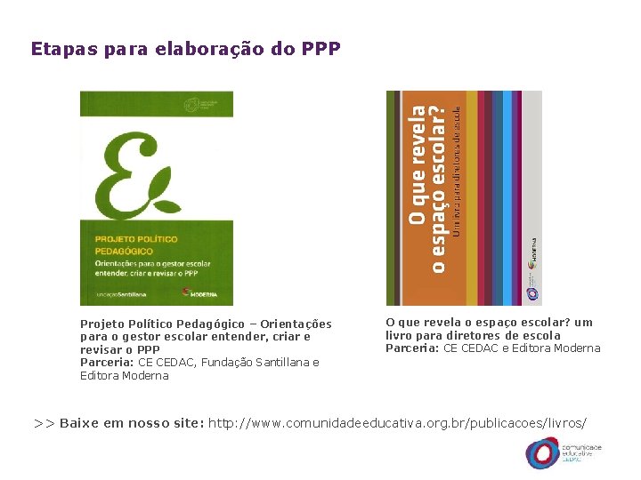 Etapas para elaboração do PPP Projeto Político Pedagógico – Orientações para o gestor escolar