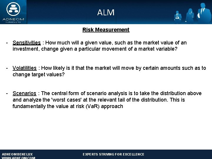 ALM Risk Measurement - Sensitivities : How much will a given value, such as