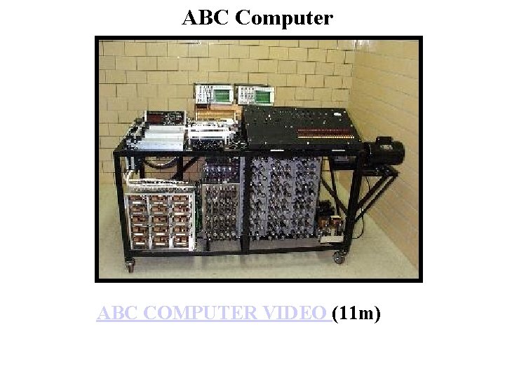 ABC Computer ABC COMPUTER VIDEO (11 m) 