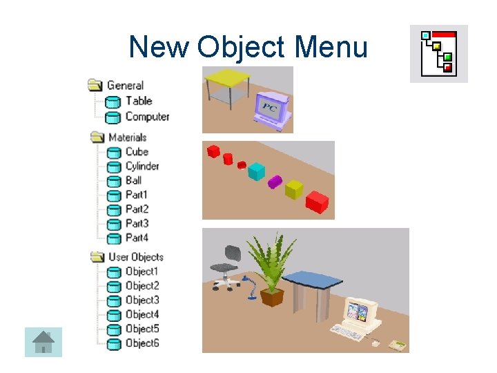 New Object Menu 