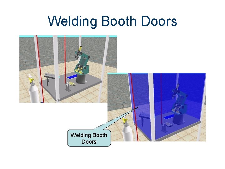 Welding Booth Doors 