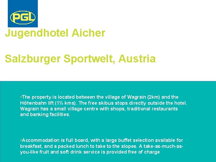 Jugendhotel Aicher Salzburger Sportwelt, Austria • The property is located between the village of
