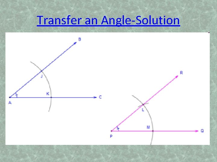 Transfer an Angle-Solution 