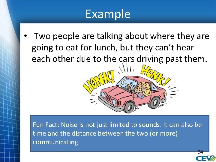 Example • Two people are talking about where they are going to eat for