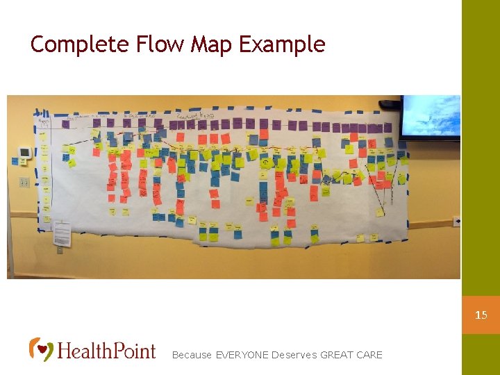 Complete Flow Map Example 15 Because EVERYONE Deserves GREAT CARE 