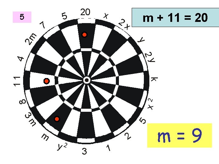 7 5 x 2 x m + 11 = 20 y 2 m 5