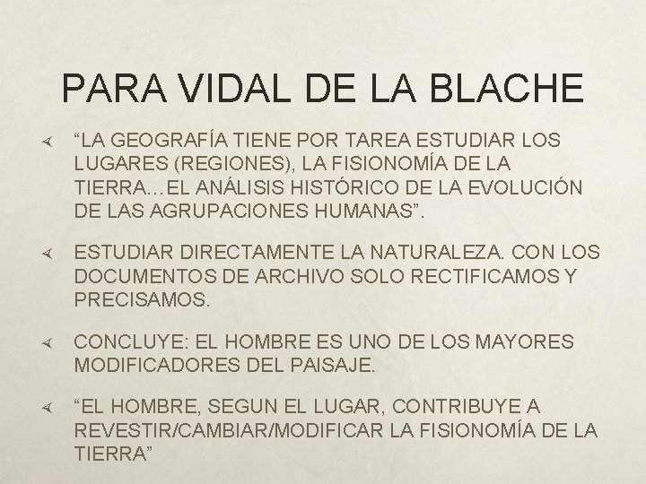 Paul Vidal de la Blache 1843 1918 Antecedentes