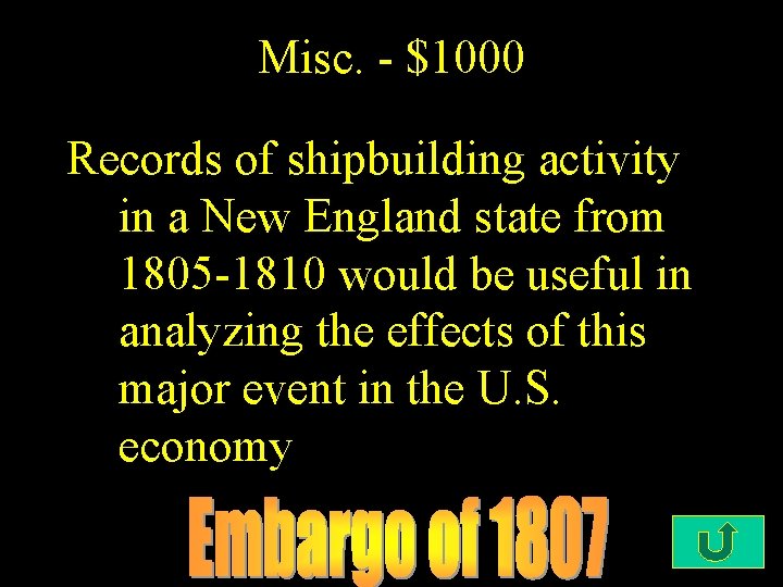 Misc. - $1000 Records of shipbuilding activity in a New England state from 1805