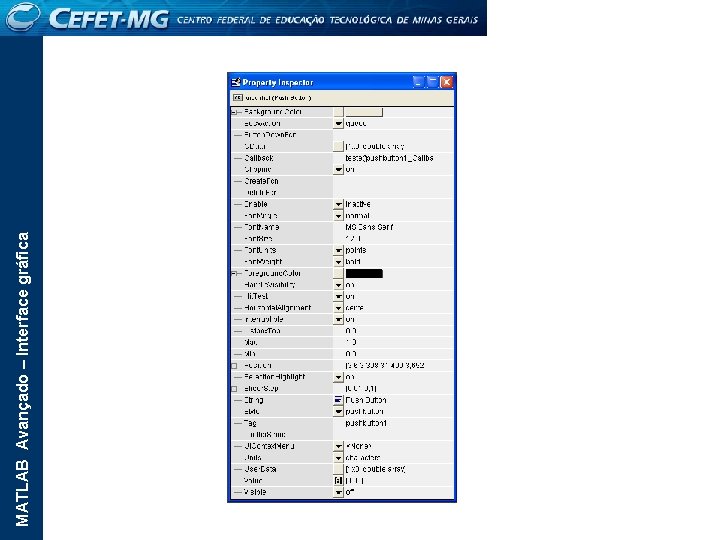 MATLAB Avançado – Interface gráfica 