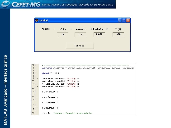 MATLAB Avançado – Interface gráfica 