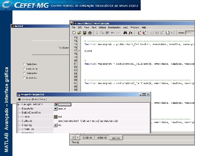 MATLAB Avançado – Interface gráfica 