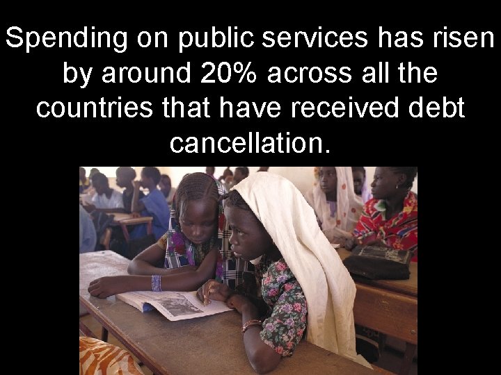 Spending on public services has risen by around 20% across all the countries that