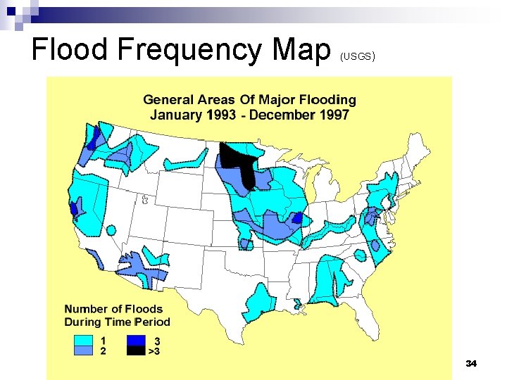 Flood Frequency Map (USGS) 34 