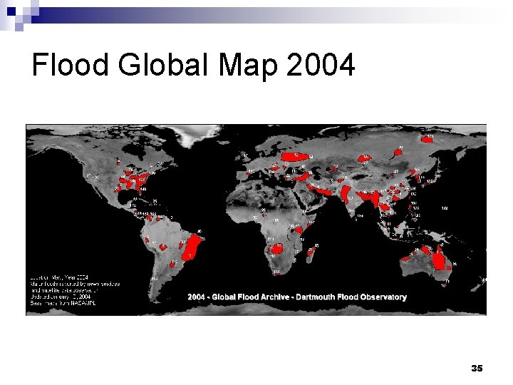 Flood Global Map 2004 35 