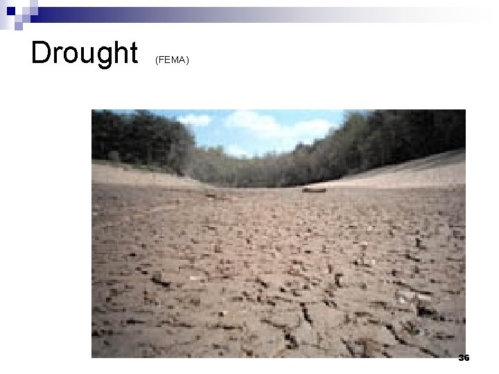 Drought (FEMA) 36 