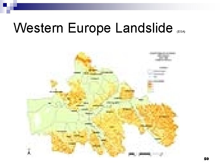 Western Europe Landslide (ESA) 50 