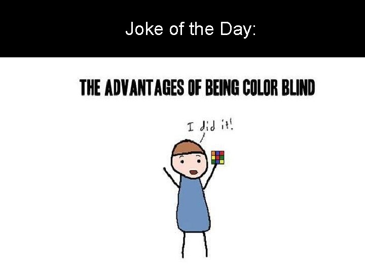 Joke of the Day: Joke of the Day: