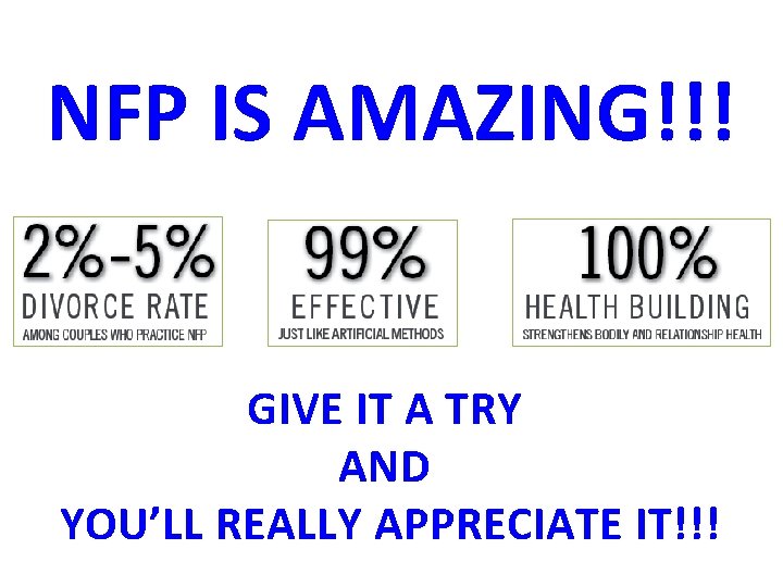 NFP IS AMAZING!!! GIVE IT A TRY AND YOU’LL REALLY APPRECIATE IT!!! 
