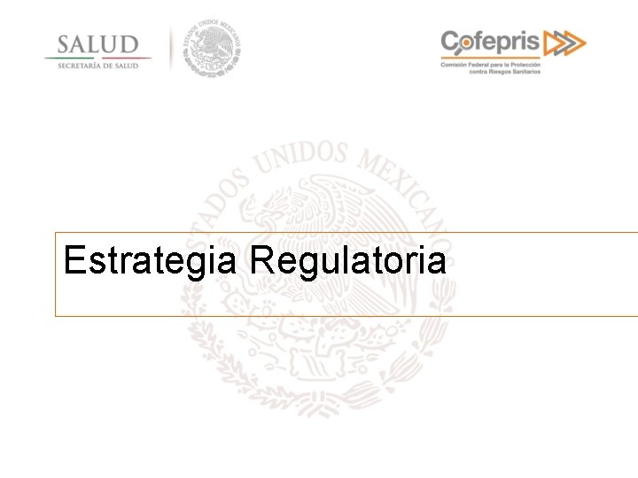 Estrategia Regulatoria 