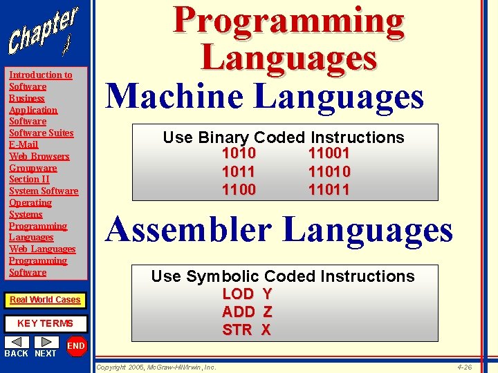 Introduction to Software Business Application Software Suites E-Mail Web Browsers Groupware Section II System