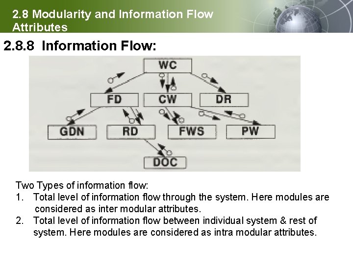 2. 8 Modularity and Information Flow § Attributes 2. 8. 8 Information Flow: Two